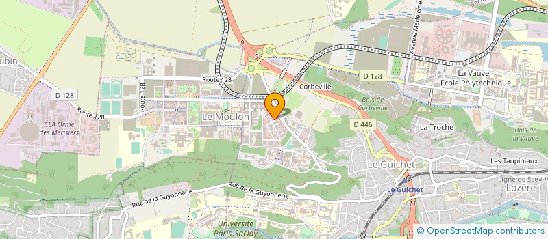 localisation de l'entreprise IT FORCE CONSEIL SAS à ORSAY