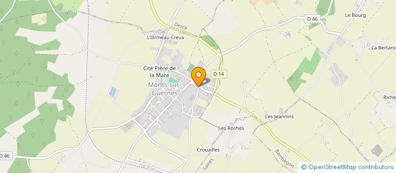 localisation de l'entreprise IT-FRANCE  MONTS-SUR-GUESNES