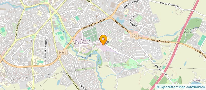 localisation de l'entreprise IT GOUVERNANCE à CHOLET