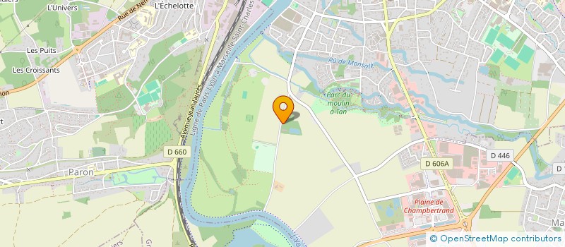 localisation de l'entreprise IT'HOM  SENS