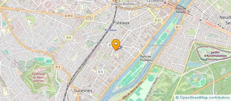 localisation de l'entreprise IT INFO MEDIA à SURESNES