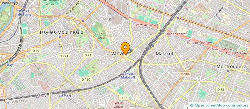 localisation de l'entreprise IT-KJO à VANVES