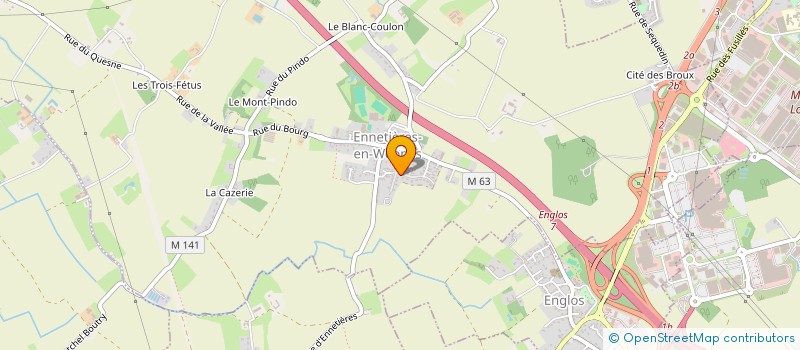 localisation de l'entreprise IT LAURENT DEFRENNE  ENNETIERES-EN-WEPPES