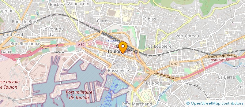 localisation de l'entreprise IT-MOL  TOULON