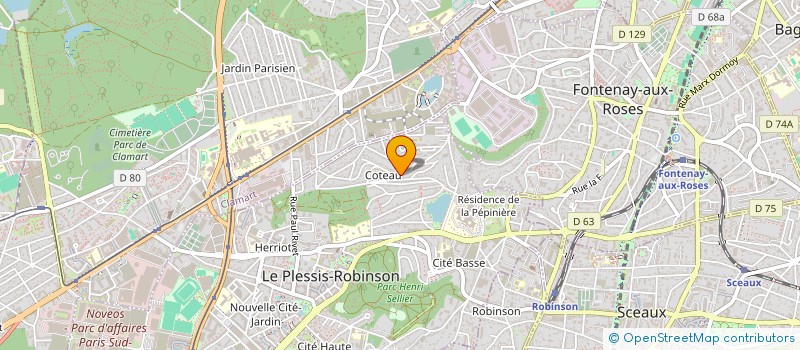 localisation de l'entreprise IT-NERGY  LE PLESSIS-ROBINSON