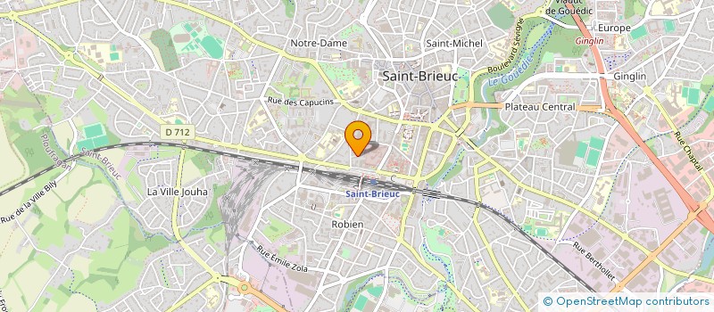 localisation de l'entreprise IT PADEL à SAINT-BRIEUC