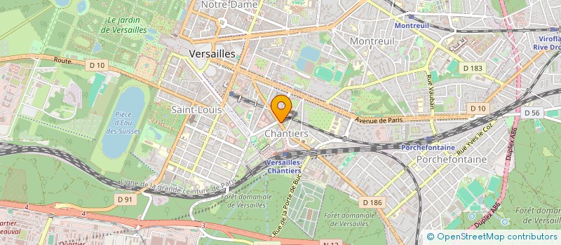 localisation de l'entreprise IT PARNEO VERSAILLES à VERSAILLES