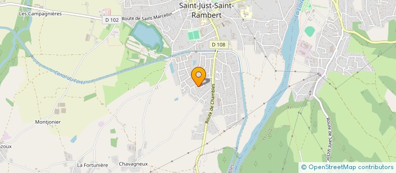 localisation de l'entreprise IT PROJECT  SURY-LE-COMTAL