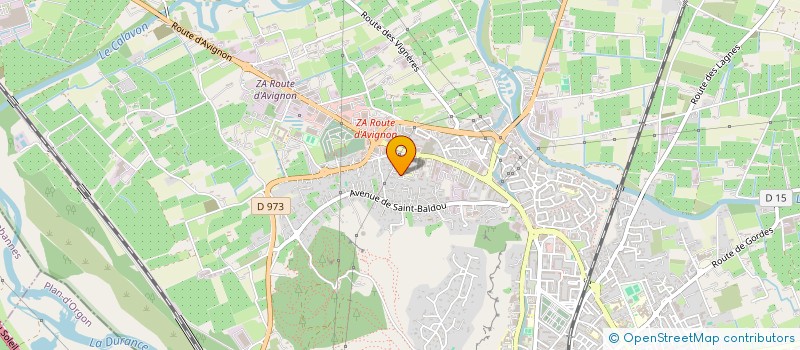 localisation de l'entreprise IT-REAL à CAVAILLON