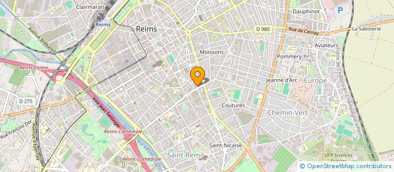 localisation de l'entreprise IT REIMS  REIMS