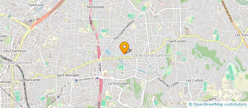 localisation de l'entreprise IT'S A MATCH !  MARSEILLE