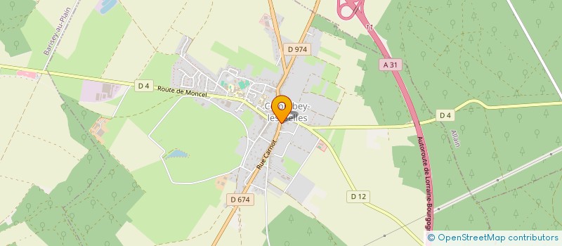 localisation de l'entreprise IT'S GOOD  COLOMBEY-LES-BELLES