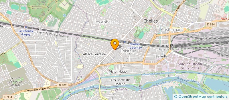 localisation de l'entreprise IT'S MY TIME à CHELLES