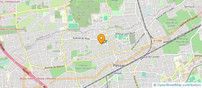 localisation de l'entreprise IT'S ONLY ROCK N ROLL à PESSAC