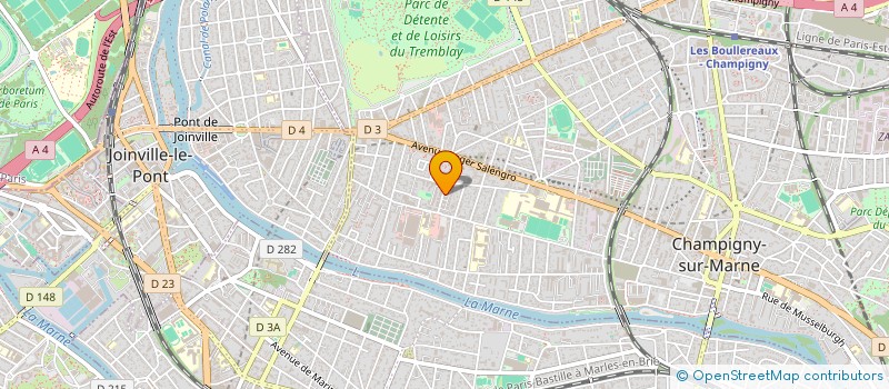 localisation de l'entreprise IT'S YOUR TIME ACADEMY  CHAMPIGNY-SUR-MARNE