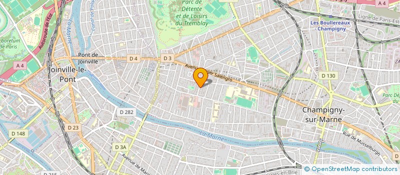 localisation de l'entreprise IT'S YOUR TIME MANAGEMENT à CHAMPIGNY-SUR-MARNE