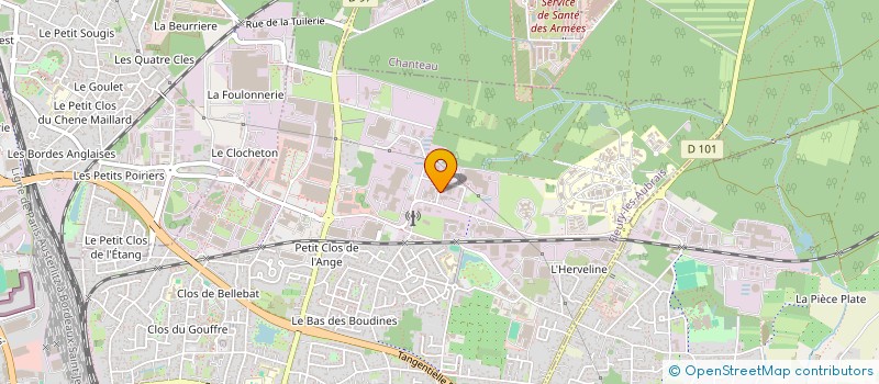 localisation de l'entreprise IT-SIS  FLEURY-LES-AUBRAIS