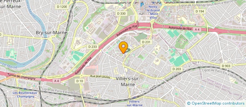 localisation de l'entreprise IT SOLUTIONS  VILLIERS-SUR-MARNE