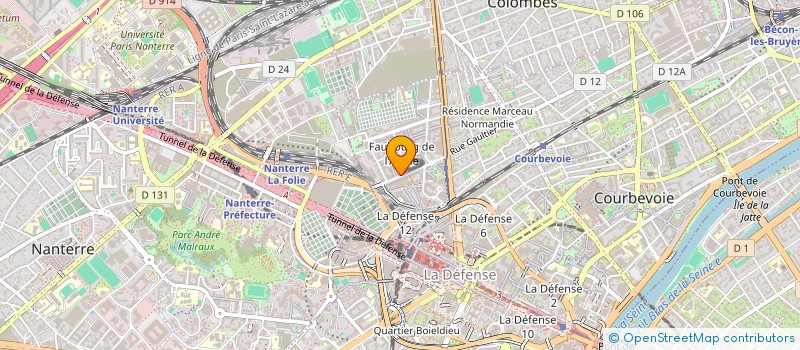localisation de l'entreprise IT SOURCING & CONTRACT ADVISORY à COURBEVOIE