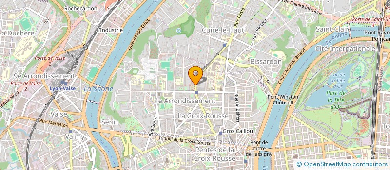 localisation de l'entreprise IT-STARTUP à LYON