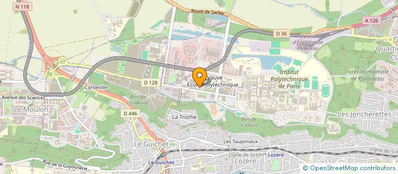 localisation de l'entreprise IT STORM CONSULTING à PALAISEAU