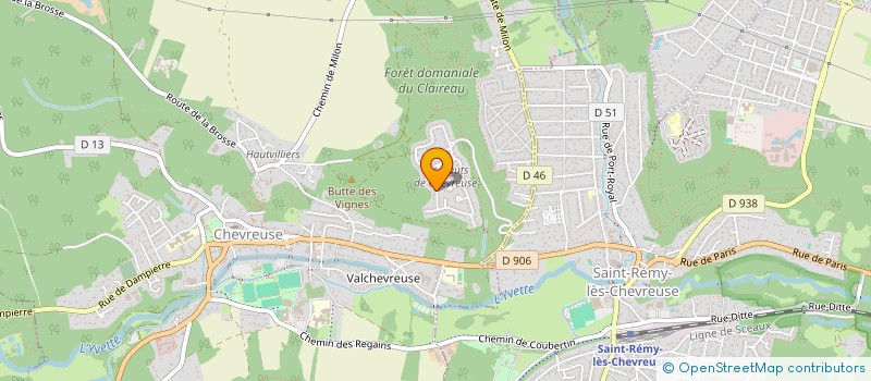 localisation de l'entreprise IT STORM NETWORKS  CHEVREUSE