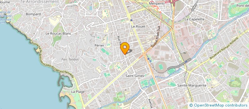 localisation de l'entreprise IT SUD LA VALENTINE à MARSEILLE