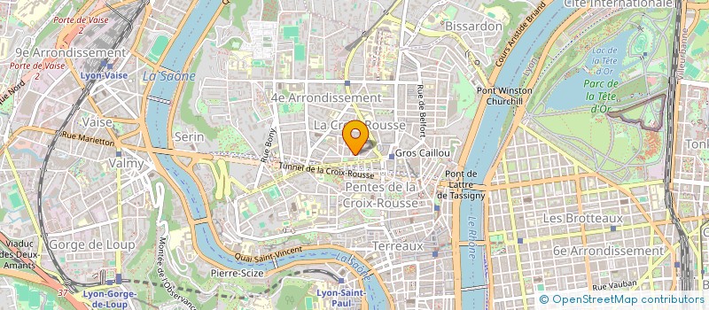 localisation de l'entreprise IT TAB  LYON