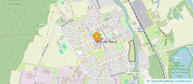 localisation de l'entreprise IT TEAM UP à VAL-DE-REUIL
