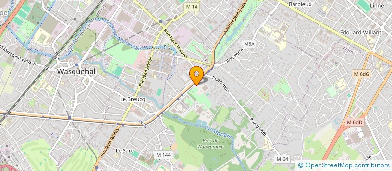 localisation de l'entreprise IT TOKLINE  CROIX