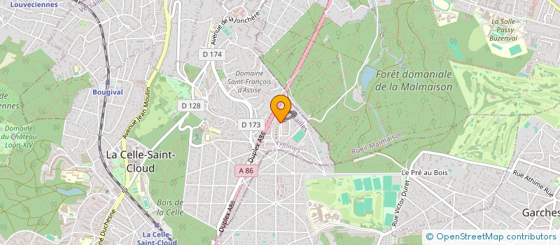 localisation de l'entreprise IT UNITED  LA CELLE-SAINT-CLOUD