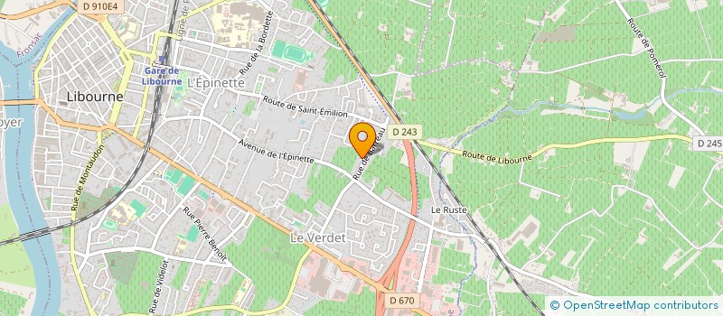 localisation de l'entreprise IT-VORE  LIBOURNE