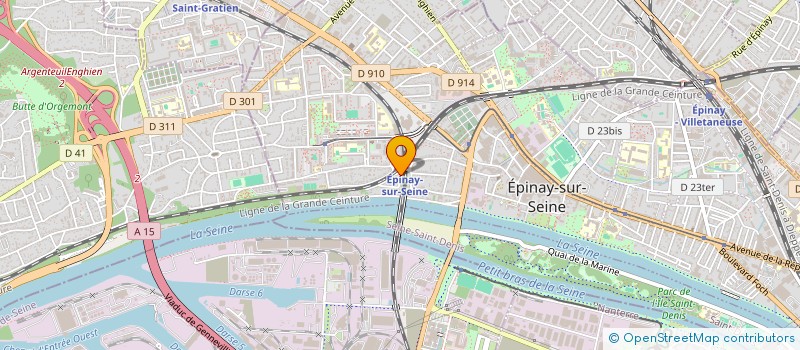 localisation de l'entreprise IT WORLD à EPINAY-SUR-SEINE