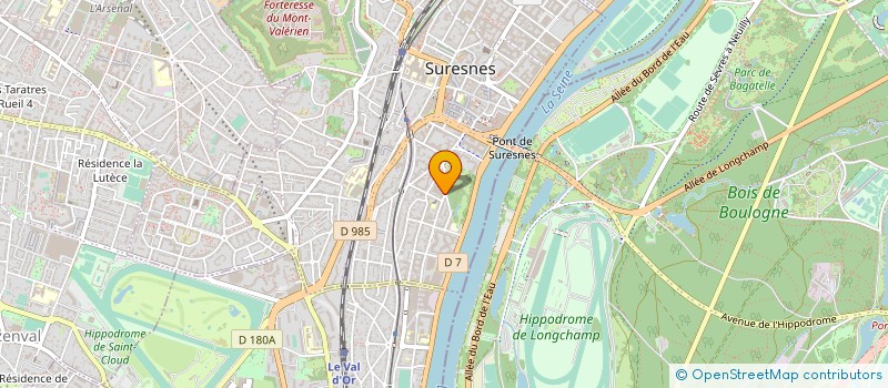 localisation de l'entreprise IT2K CONSULTING à SURESNES