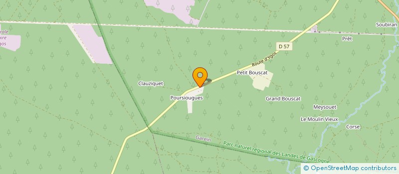 localisation de l'entreprise IT2M  GAREIN