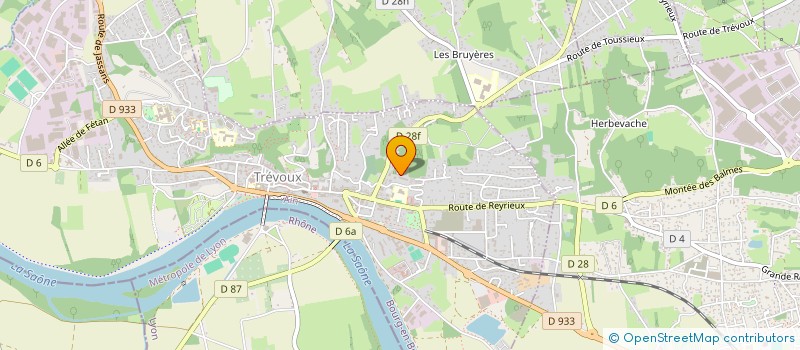 localisation de l'entreprise IT41 à TREVOUX