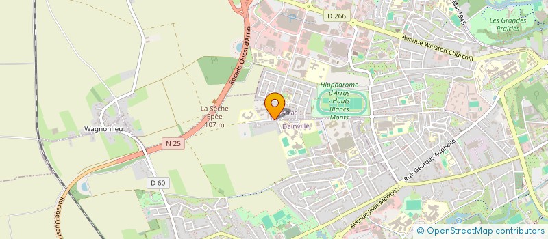 localisation de l'entreprise IT8-CONSULTING à ARRAS
