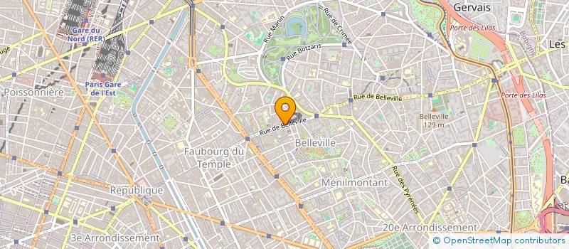 localisation de l'entreprise ITA  PARIS