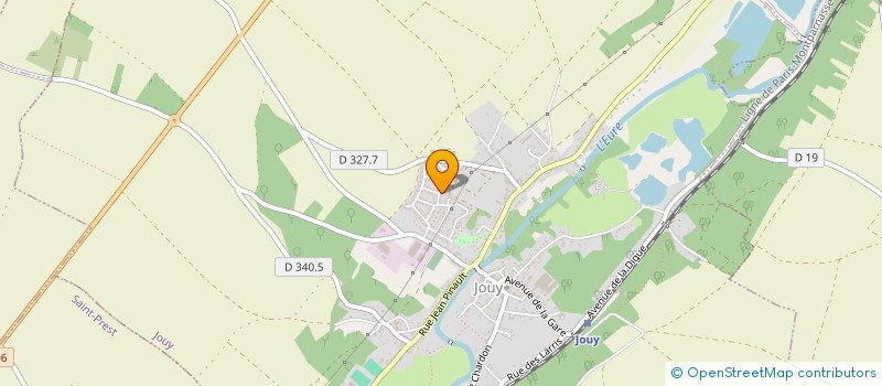 localisation de l'entreprise ITA à JOUY