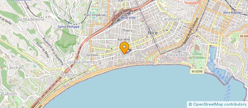 localisation de l'entreprise ITA HAIR COIFFURE  NICE