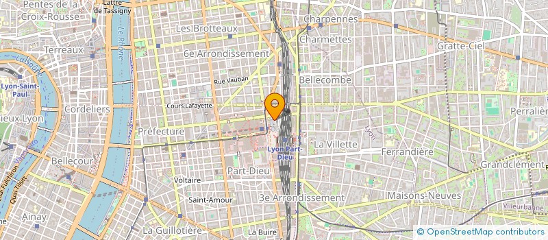 localisation de l'entreprise ITAC à LYON