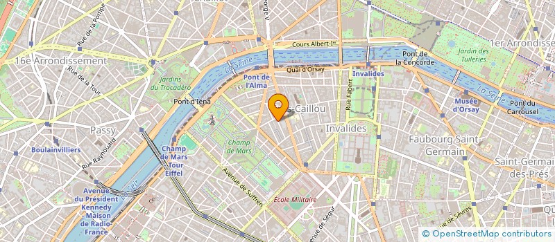 localisation de l'entreprise ITACARE  PARIS