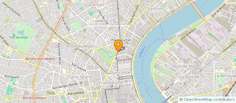 localisation de l'entreprise ITACTIQUES  BORDEAUX