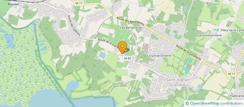 localisation de l'entreprise ITAD  SAINT-AIGNAN-GRANDLIEU