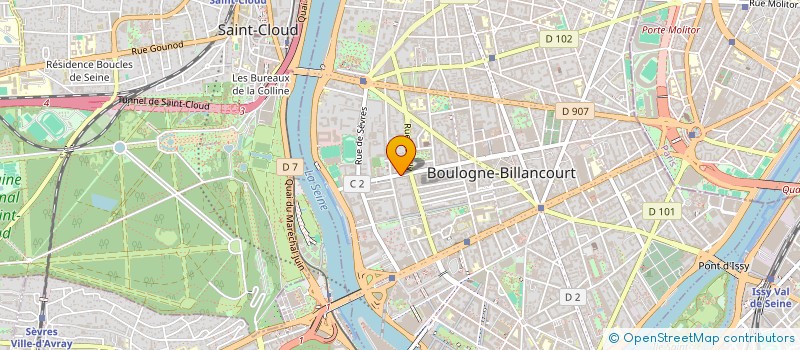 localisation de l'entreprise ITAEWON à BOULOGNE-BILLANCOURT