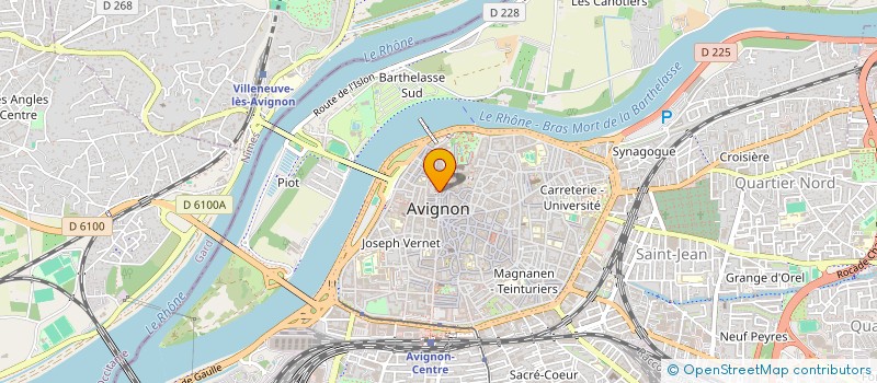 localisation de l'entreprise ITAJU  AVIGNON