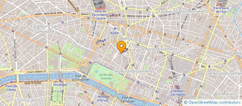 localisation de l'entreprise ITAL à PARIS