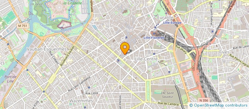 localisation de l'entreprise ITAL 59 à LILLE