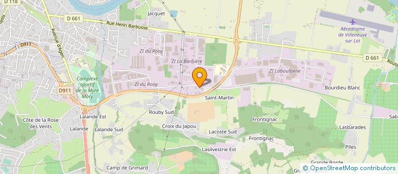 localisation de l'entreprise ITAL'AGRI à VILLENEUVE-SUR-LOT