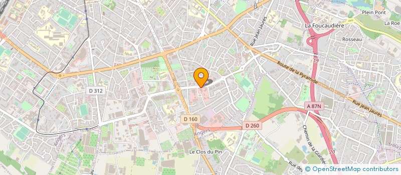 localisation de l'entreprise ITAL AUTO 49 à ANGERS
